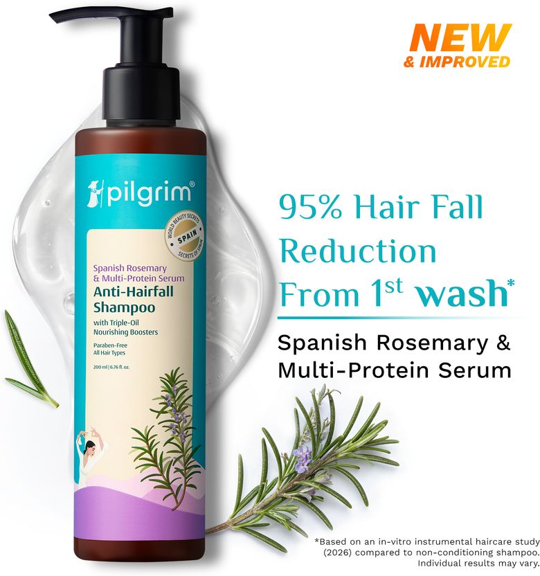 Pilgrim Spanish Rosemary Anti Hairfall Shampoo - Image 1
