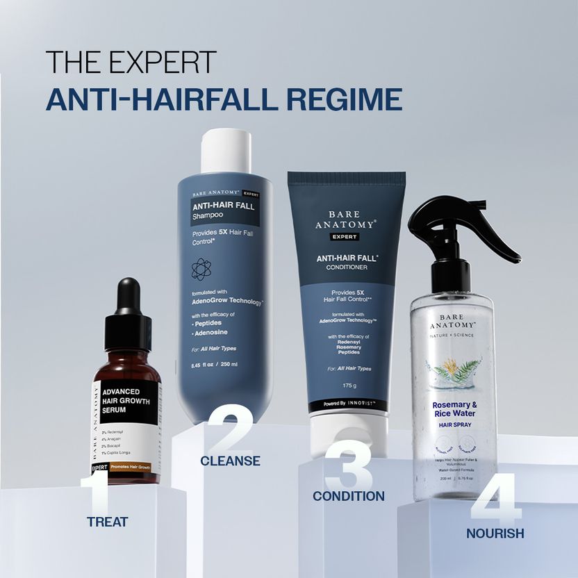 BARE ANATOMY Anti Hair Fall Shampoo 250 ml - Image 9