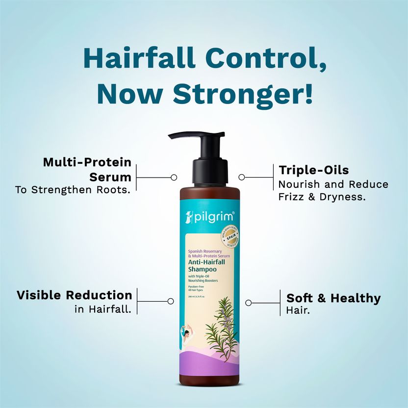 Pilgrim Spanish Rosemary Anti Hairfall Shampoo - Image 9
