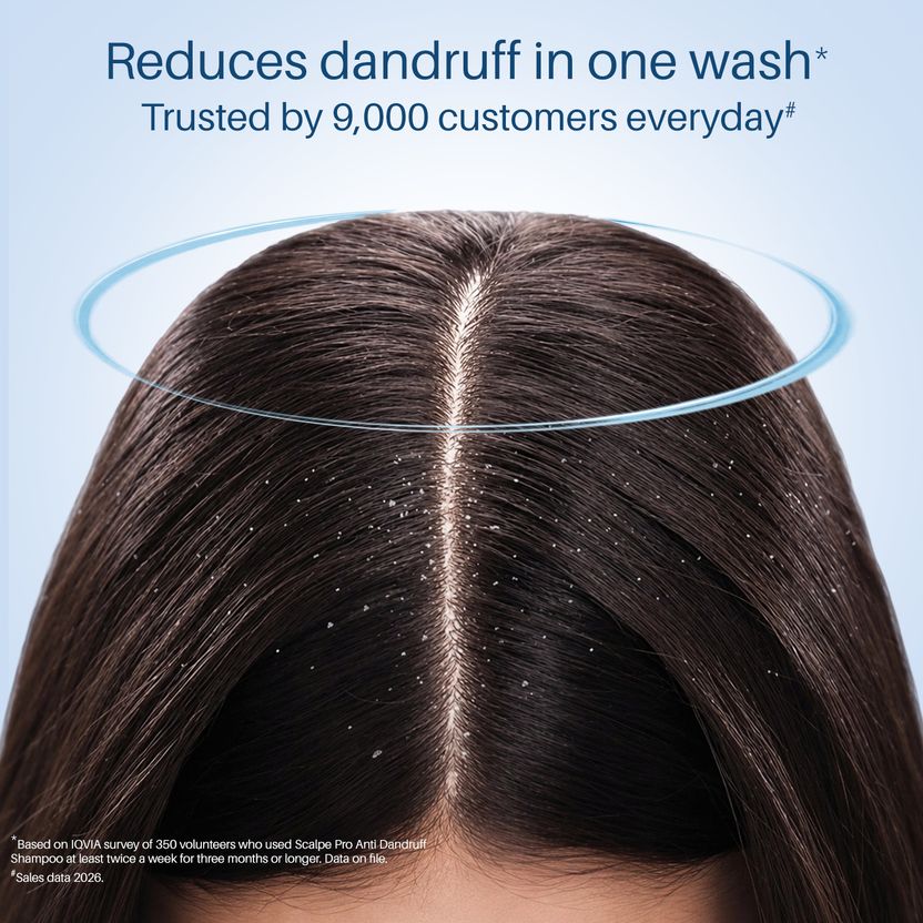 Scalpe Pro Daily Anti Dandruff Shampoo 100 ml - Image 4