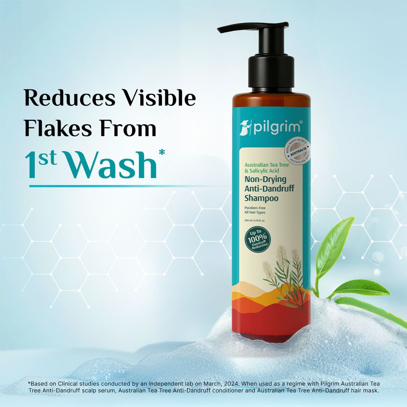 Pilgrim Australian Tea Tree Anti Dandruff Shampoo 200ml - Image 7