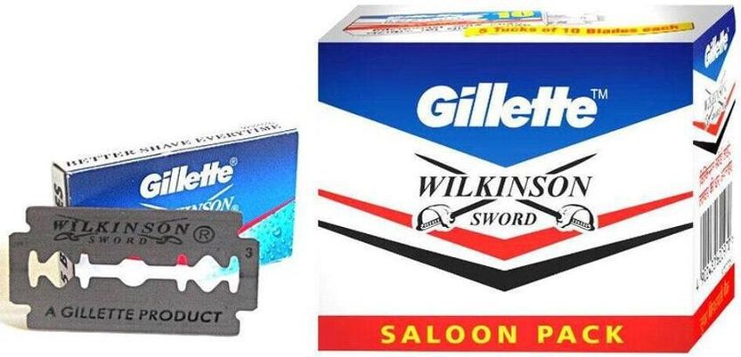 Gillette Wilkinson Sword Saloon Stainless Steel Blades - Image 3