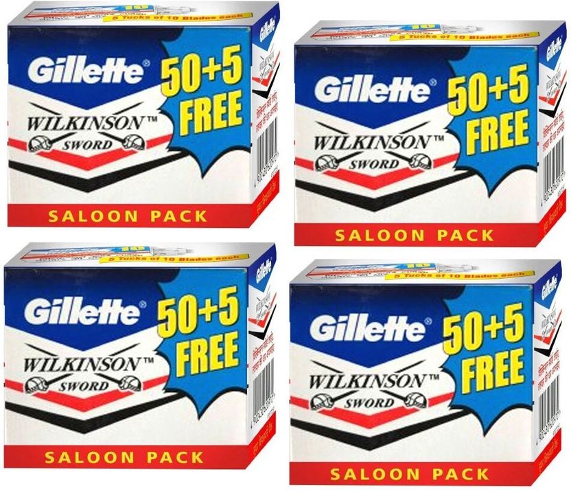 Gillette Wilkinson Sword Saloon Stainless Steel Blades - Image 1