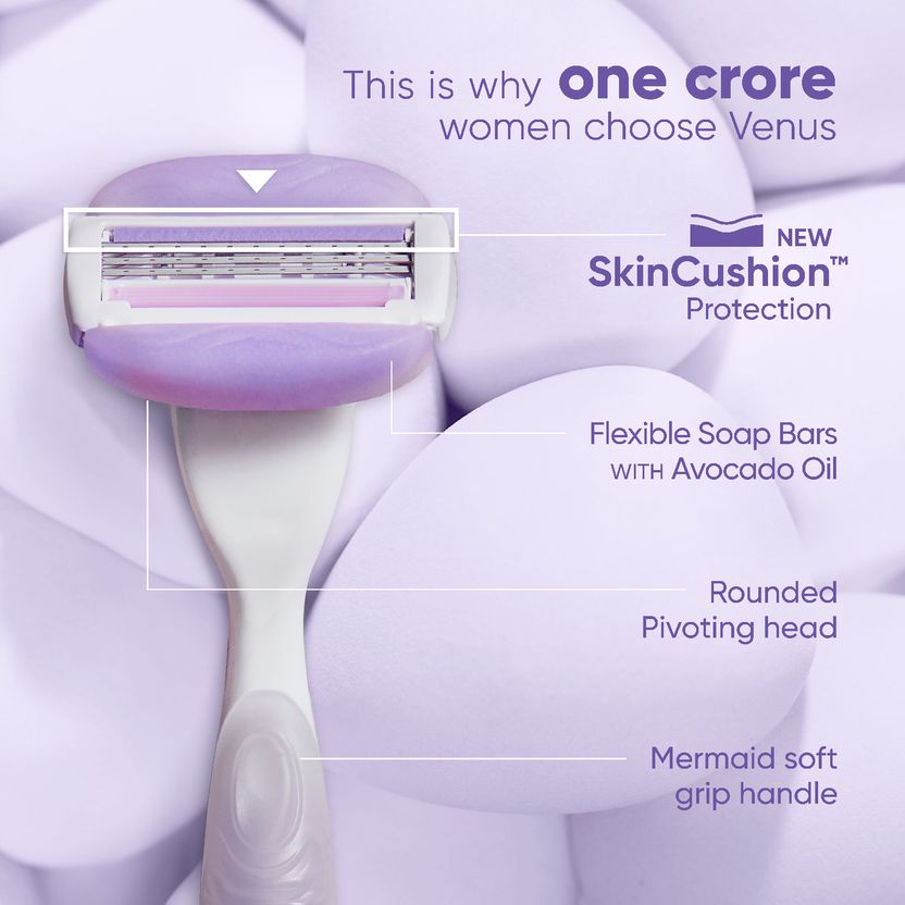 Gillette Venus Comfortglide Hair Removal Razor - Image 5