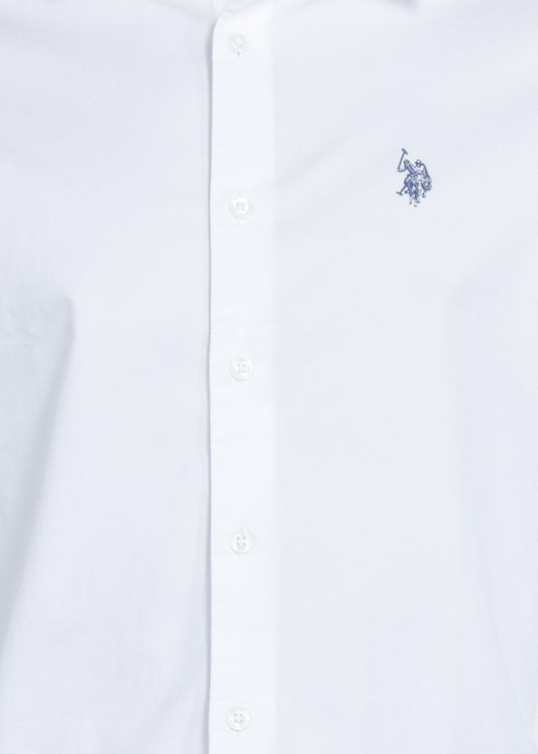 U.S. POLO ASSN. Men Tailored Fit Solid Shirt - Image 6