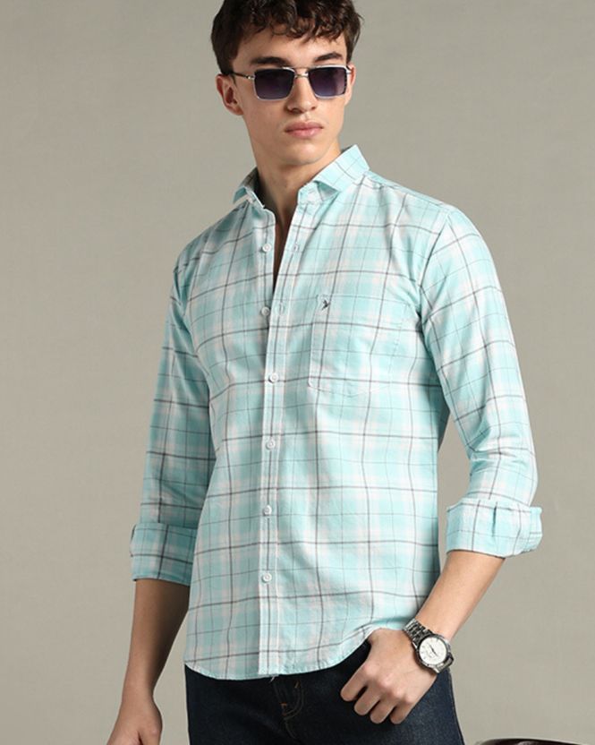 Blueisland Men Regular Fit Checkered Shirt - Image 4