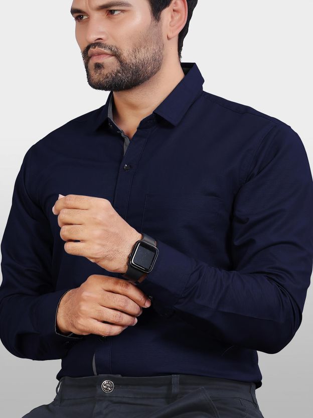 METRONAUT Men Purple Casual Shirt - Image 10