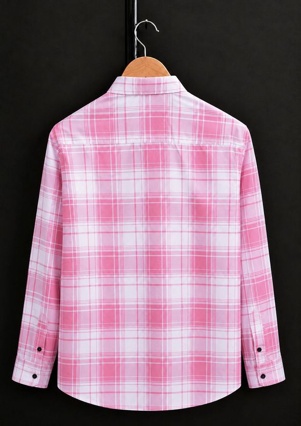 Radiance Men Regular Fit Checkered Shirt - Image 4