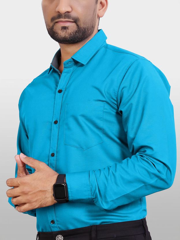 METRONAUT Men Purple Casual Shirt - Image 5