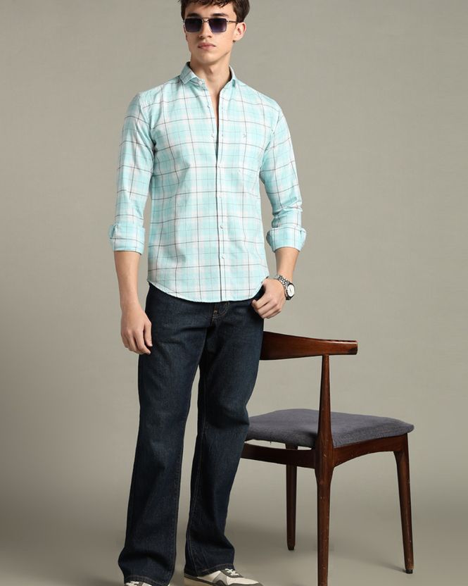 Blueisland Men Regular Fit Checkered Shirt - Image 6