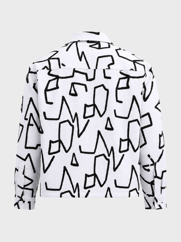 The Indian Garage Co. Men's Printed Casual Cut Away Shirt - Image 6