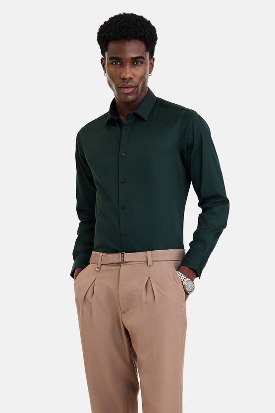Snitch Men Black Formal Shirt - Image 8