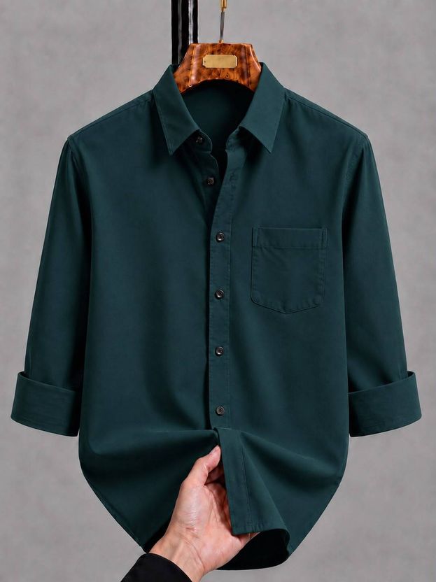 fitoda fashion Men Maroon Shirt - Image 9