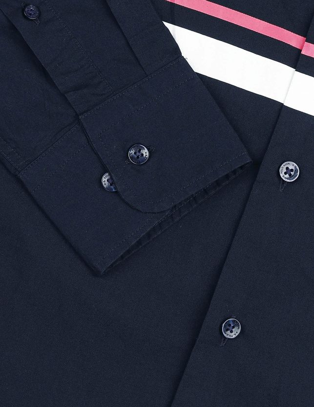 U.S. POLO ASSN. Men Slim Fit Striped Shirt - Image 8