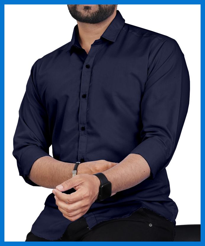 Zeven Men Purple Casual Shirt - Image 7