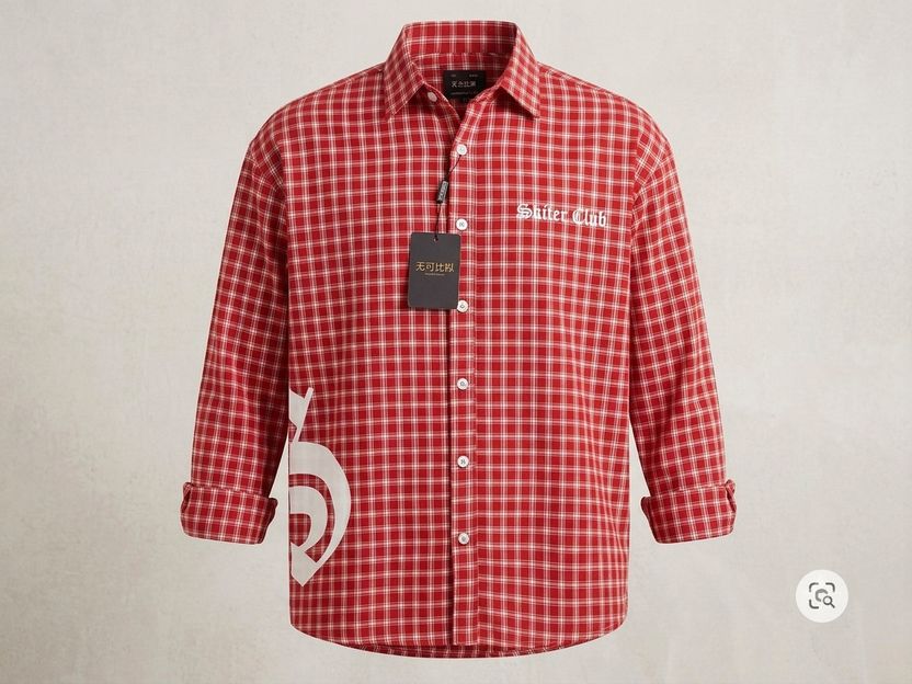 NIKARA Men Boxy Fit Checkered Shirt - Image 1