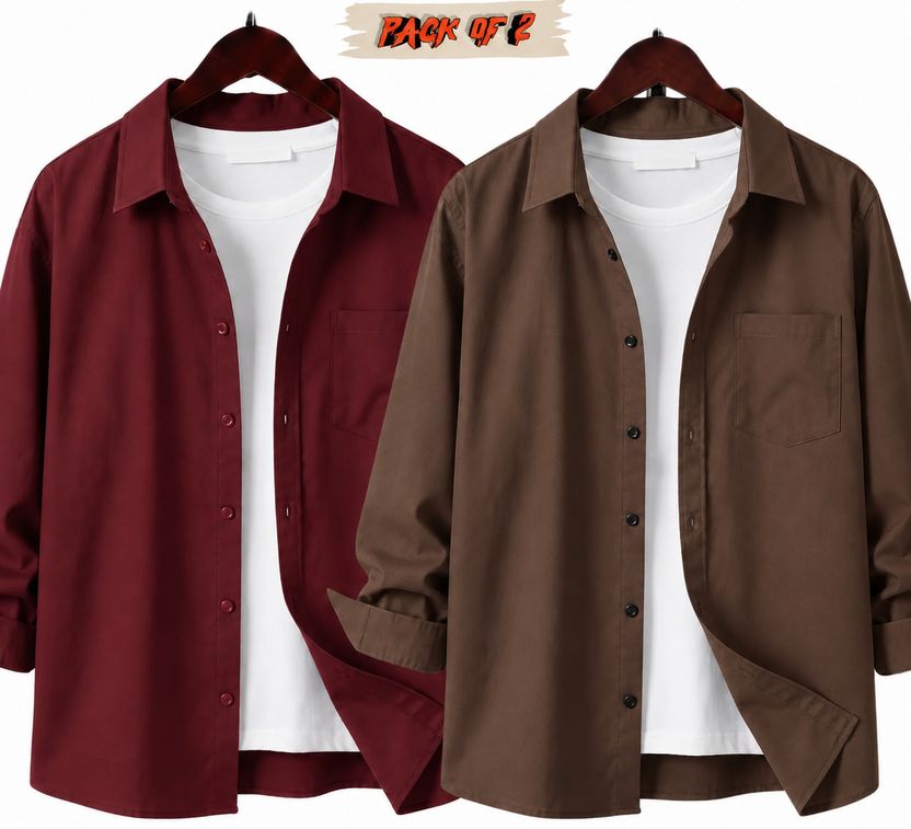 GLOREN Men Multicolor Casual Shirt - Image 1
