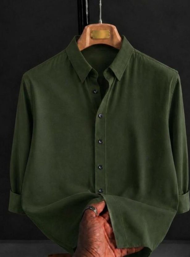 DEARISE Men Embroidered Casual Cream Shirt - Image 7