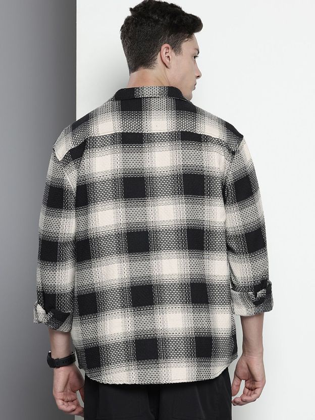 The Indian Garage Co. Men Relaxed Fit Solid Shirt - Image 2