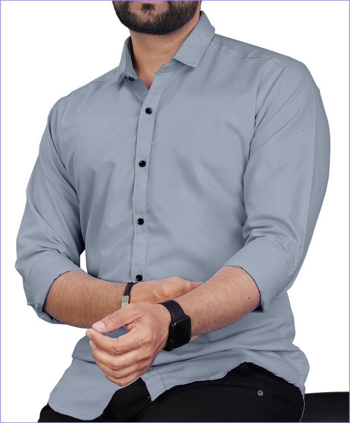 Zeven Men Purple Casual Shirt - Image 10