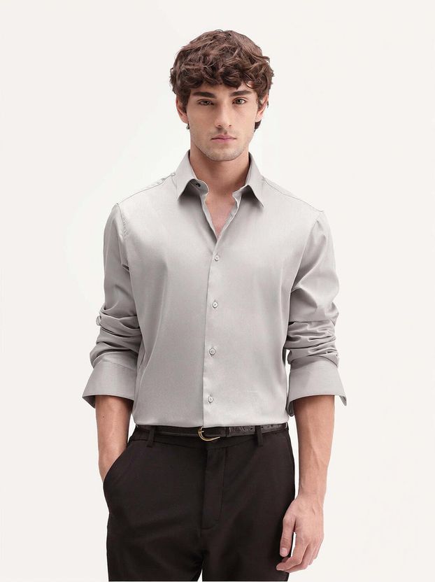 RARE RABBIT Men Regular Fit Solid Casual Shirt - Image 1
