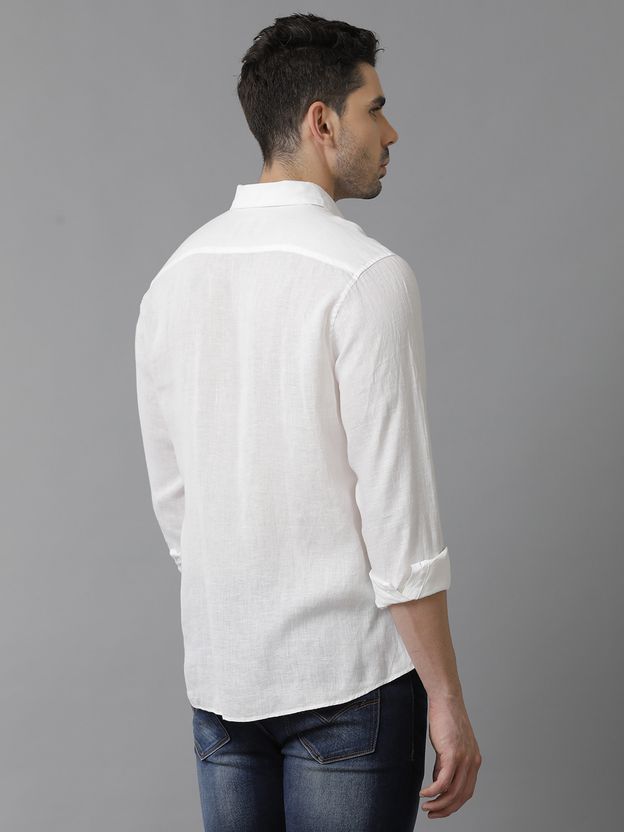 Aldeno Men Regular Fit Solid Button Down Shirt - Image 2
