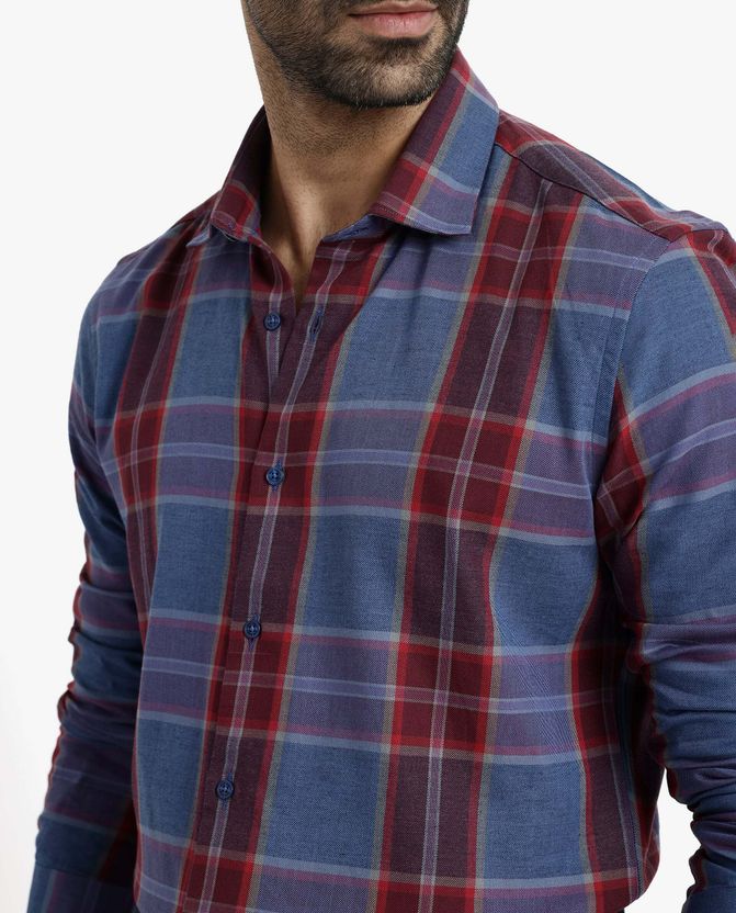 RARE RABBIT Men Checkered Casual Shirt - Image 3