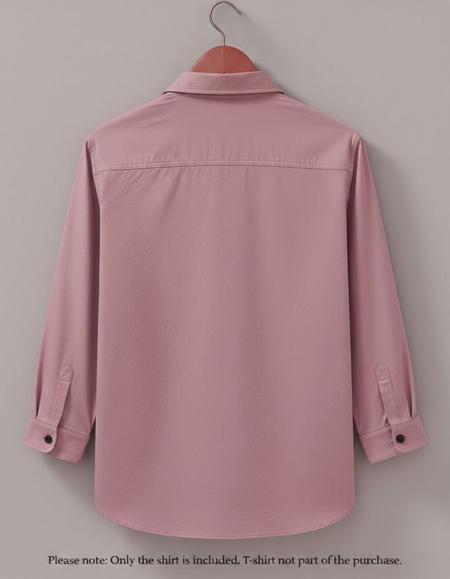 VebNi Men Pink Casual Shirt - Image 3