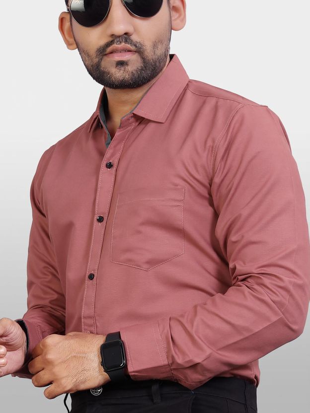 METRONAUT Men Purple Casual Shirt - Image 9