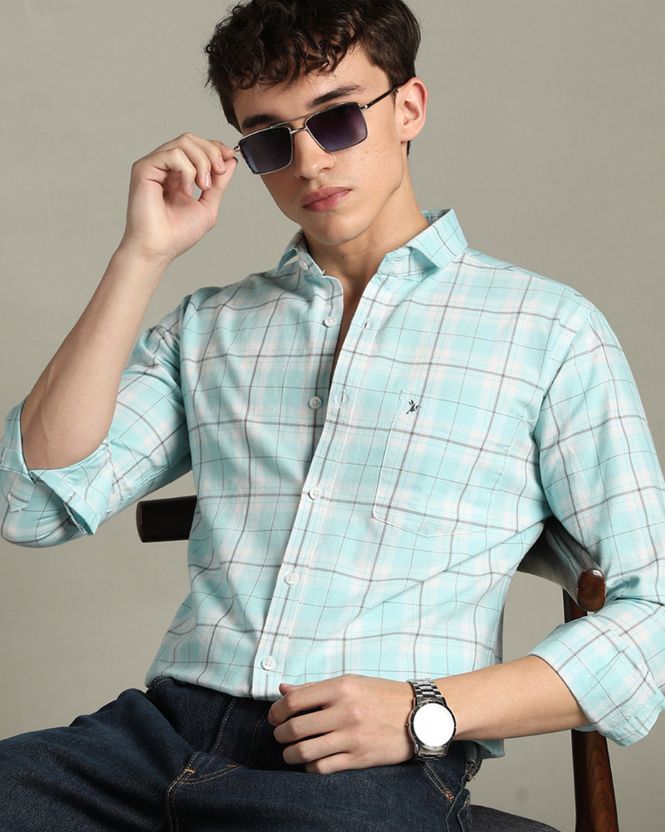 Blueisland Men Regular Fit Checkered Shirt - Image 2