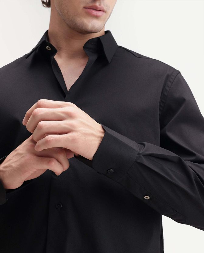 RARE RABBIT Men Regular Fit Solid Casual Shirt - Image 1