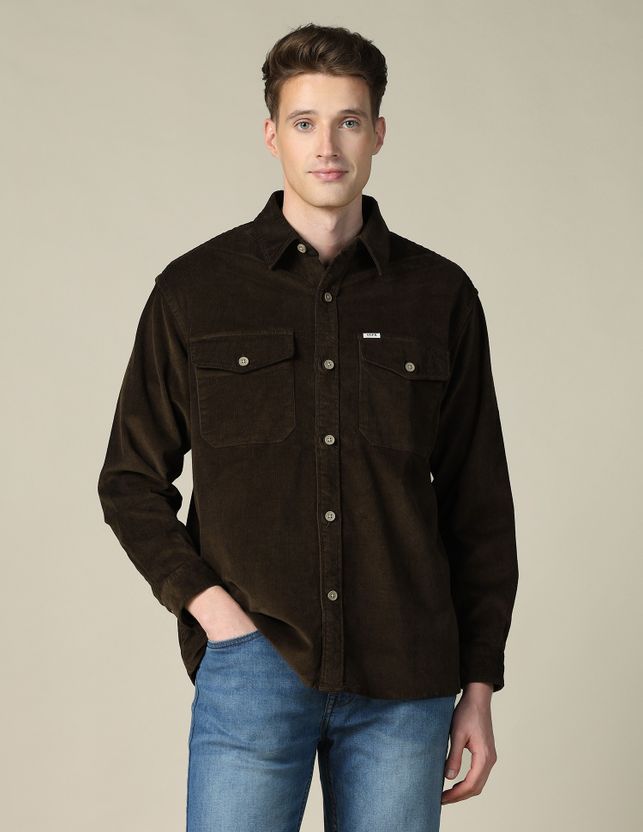 U.S. Polo Assn. Men Regular Fit Blue Shirt - Image 6