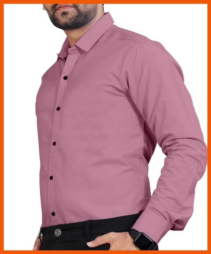 Zeven Men Purple Casual Shirt - Image 3