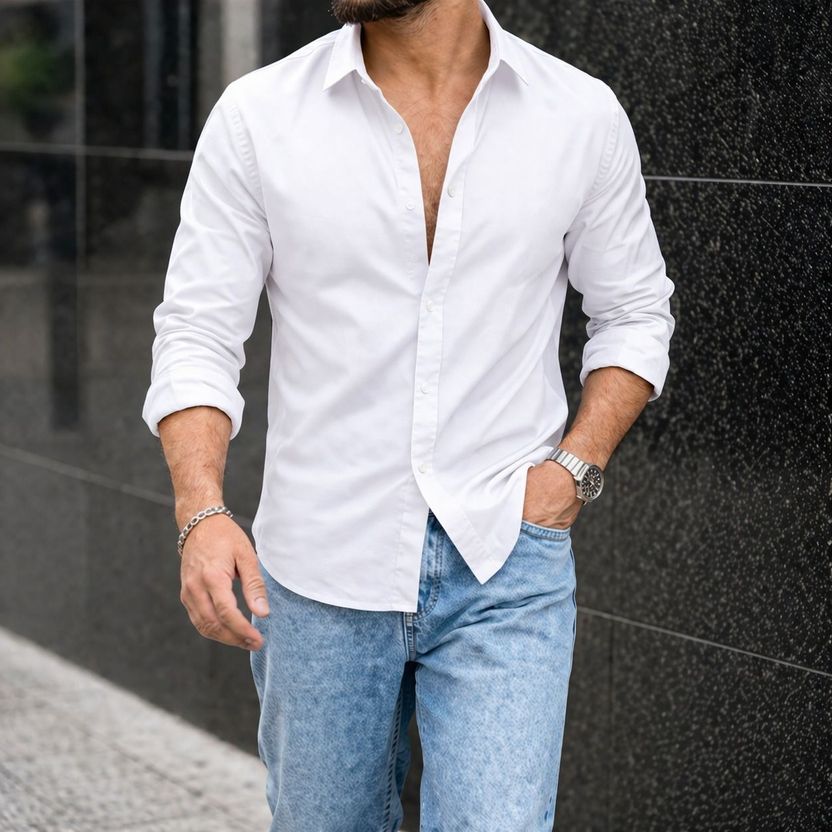 Vayu Men Blue Casual Shirt - Image 7