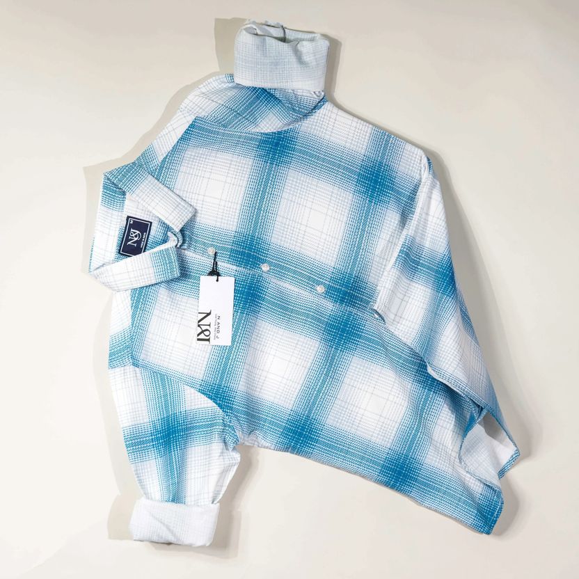 Solbiza Men Checkered Multicolor Shirt - Image 3