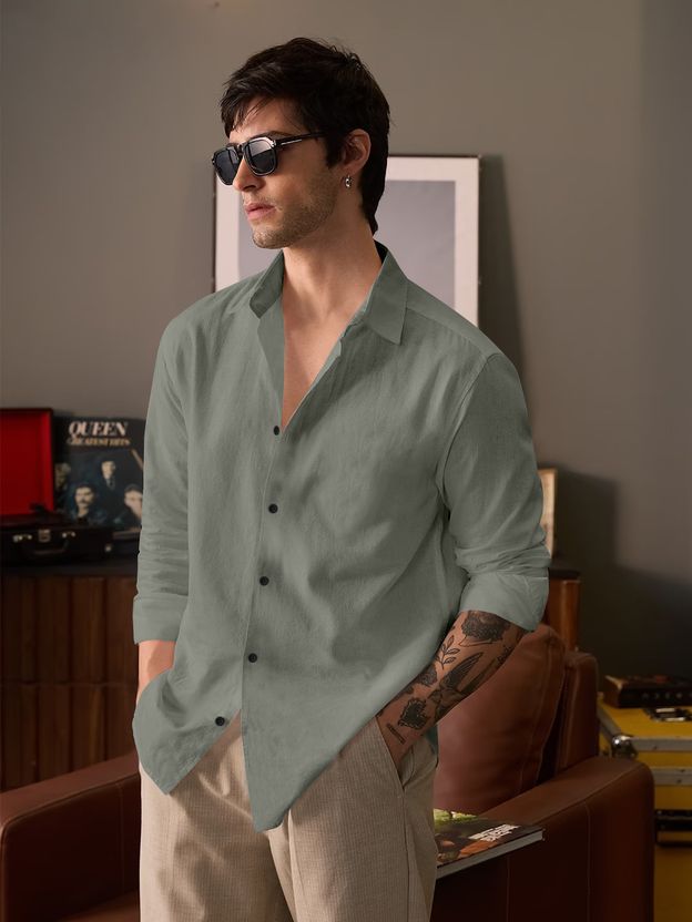 javier Men Brown Casual Shirt - Image 10