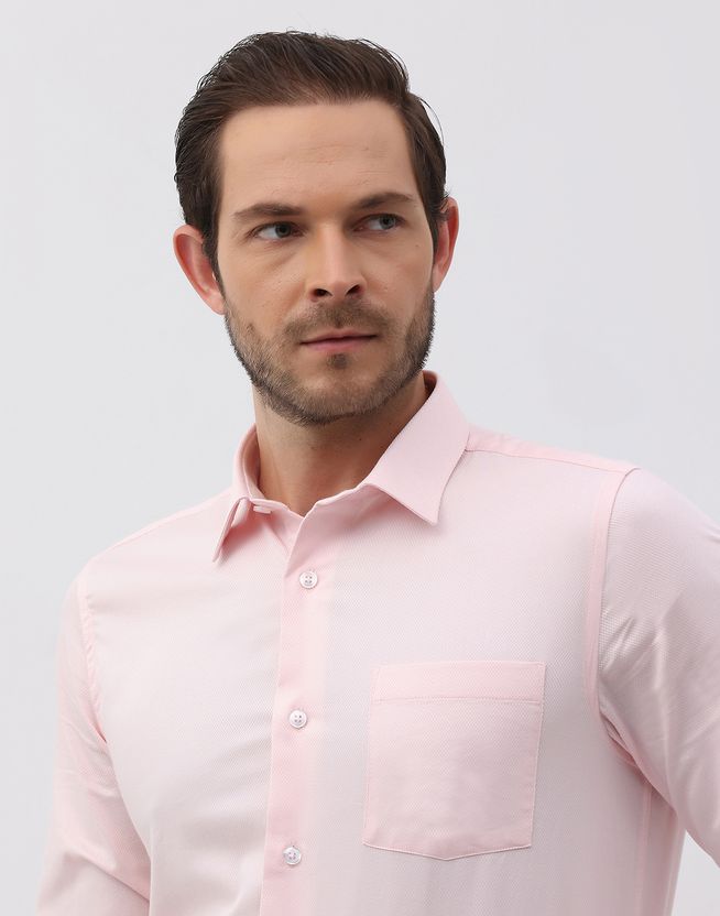 Blackberrys Men Pink Formal Shirt - Image 4