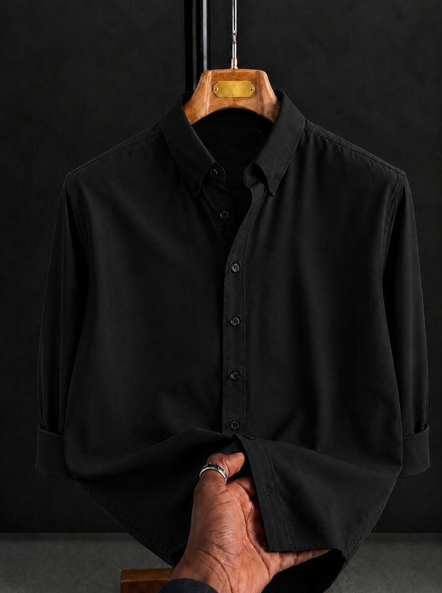 Troonpair Men Dark Blue Casual Shirt - Image 5