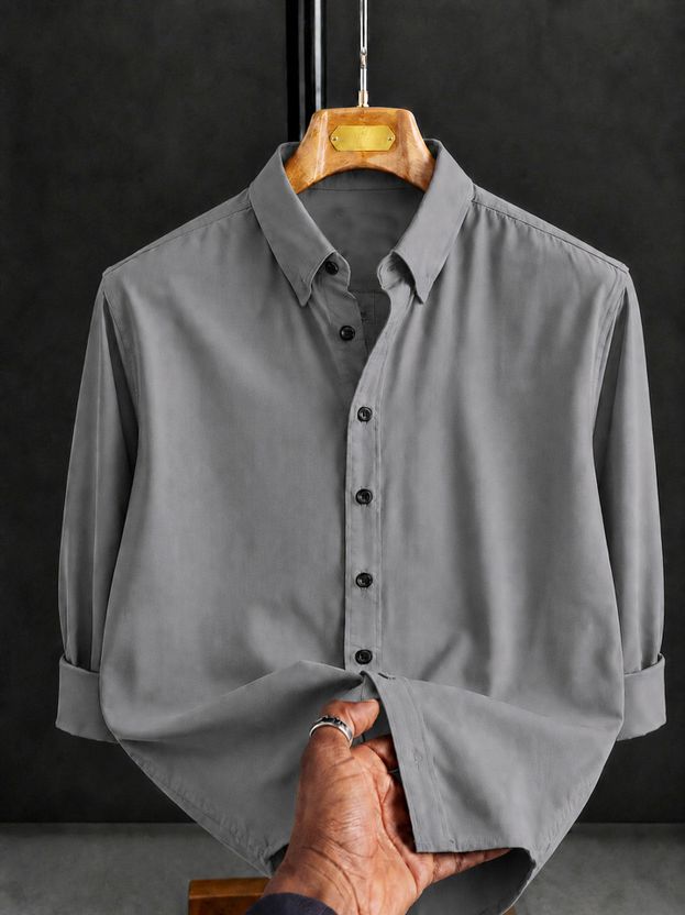 Troonpair Men Dark Blue Casual Shirt - Image 8
