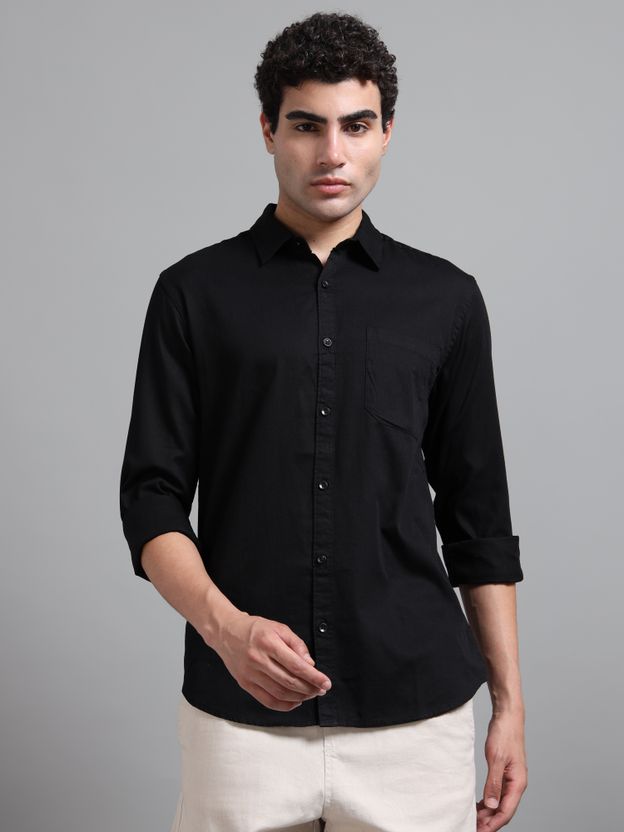 Proword Men Pink Casual Shirt - Image 8