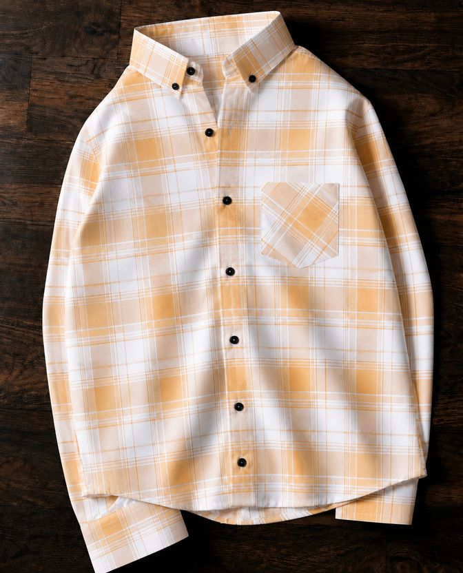 Radiance Men Regular Fit Checkered Shirt - Image 10