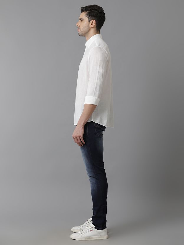 Aldeno Men Regular Fit Solid Button Down Shirt - Image 3