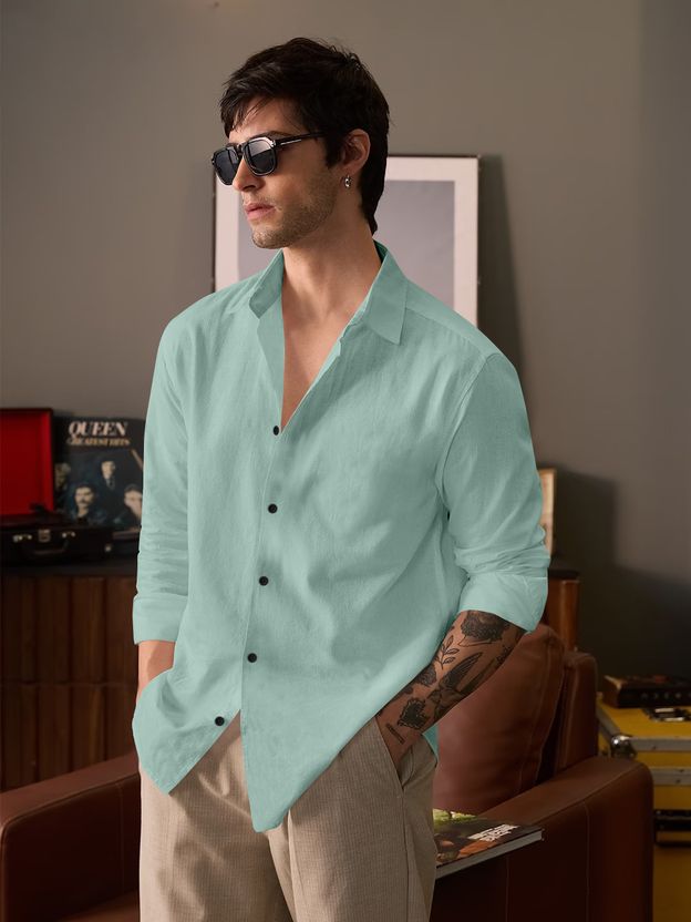 javier Men Brown Casual Shirt - Image 7