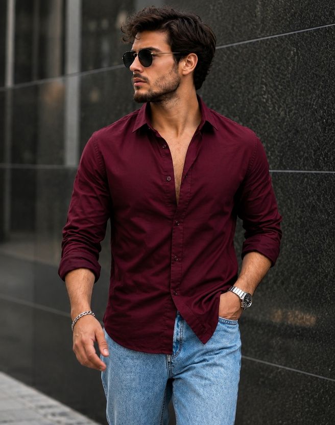 Vayu Men Blue Casual Shirt - Image 8