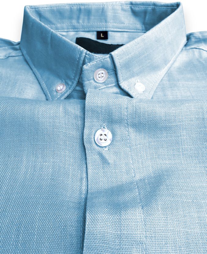 METRONAUT Men Light Blue Shirt - Image 3
