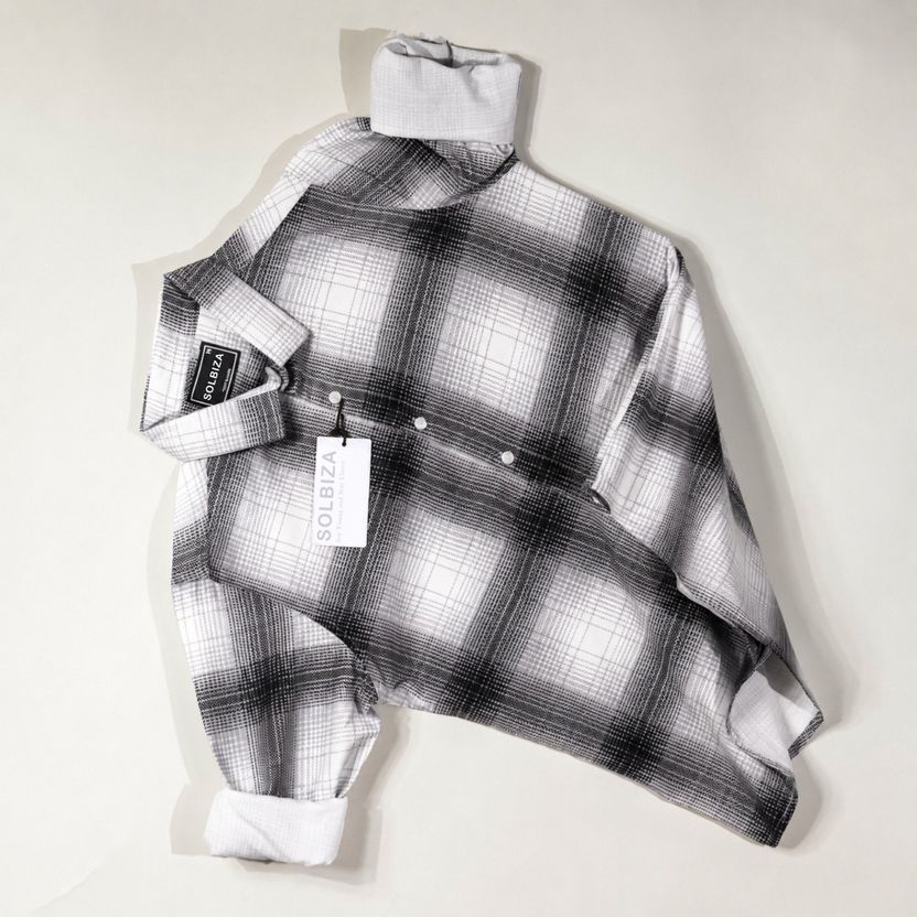 Solbiza Men Checkered Multicolor Shirt - Image 4