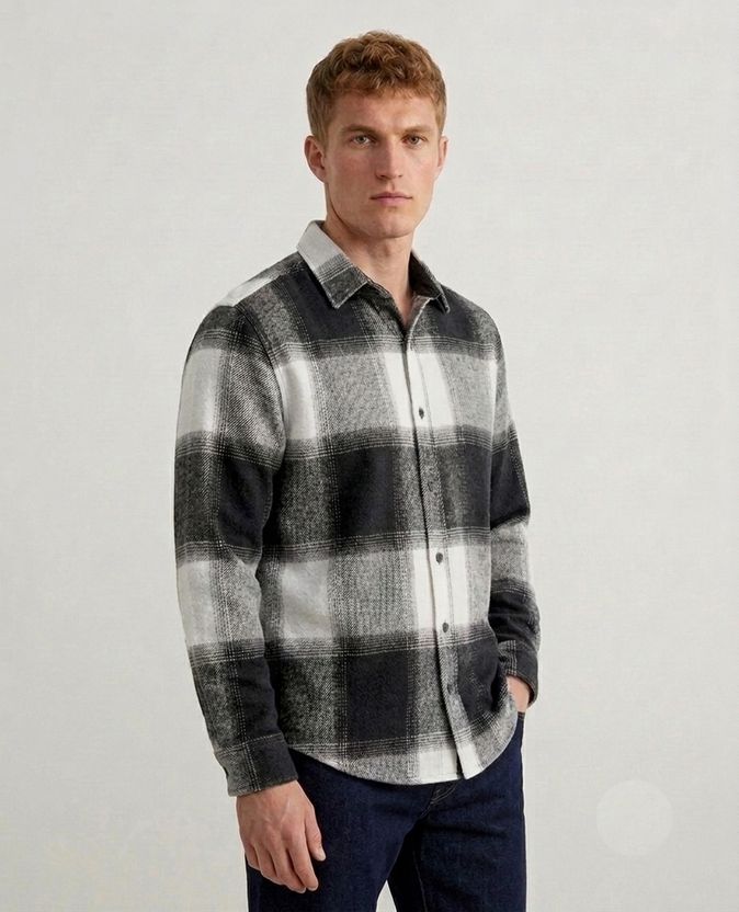 DIMMY Men Regular Fit Checkered Shirt - Image 2