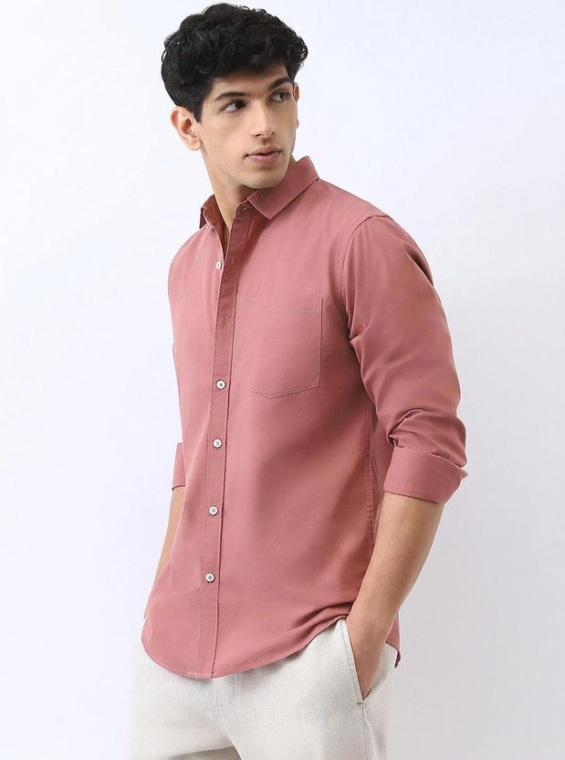 Urbano Men Maroon Casual Shirt - Image 10