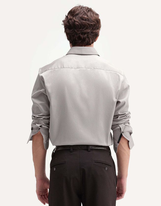 RARE RABBIT Men Regular Fit Solid Casual Shirt - Image 3