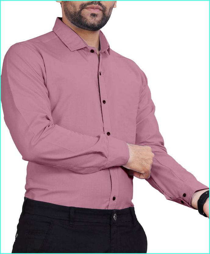 Zeven Men Purple Casual Shirt - Image 4